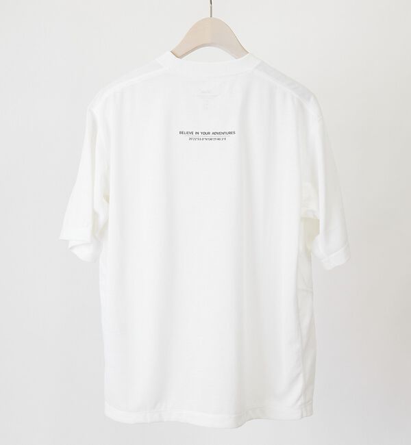 ABAHOUSE「【NANGA/ナンガ 】DRY MIX PIVOT SLEEVE TEE/ ロゴ」|Tシャツ・カットソー|