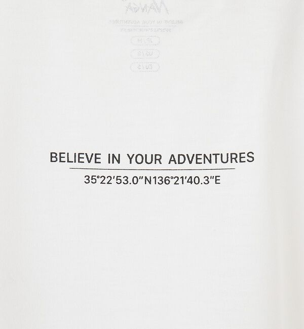ABAHOUSE「【NANGA/ナンガ 】DRY MIX PIVOT SLEEVE TEE/ ロゴ」|Tシャツ・カットソー|