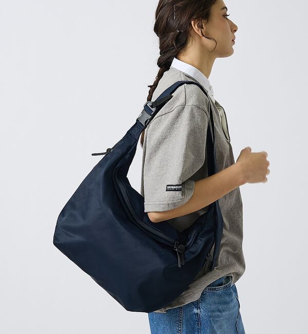 ABAHOUSE「【DsBk / ディーエスビーケー】 REGISTER SLING Small／」|ショルダー・メッセンジャー|ネイビー