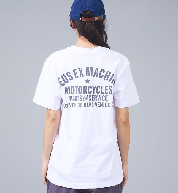 ABAHOUSE「【DEUS / デウス】VENICE ADDRESS / バックプリント 半袖T」|Tシャツ・カットソー|