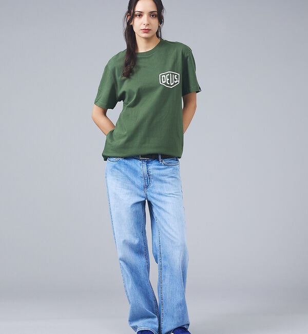 ABAHOUSE「【DEUS / デウス】VENICE ADDRESS / バックプリント 半袖T」|Tシャツ・カットソー|