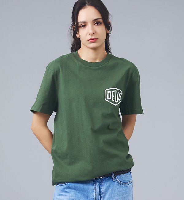 ABAHOUSE「【DEUS / デウス】VENICE ADDRESS / バックプリント 半袖T」|Tシャツ・カットソー|