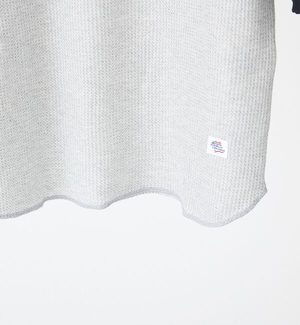 ABAHOUSE「【JEMORGAN /ジェーイーモーガン 】ワッフルラグランスリーブ７分袖Tシャ」|Tシャツ・カットソー|