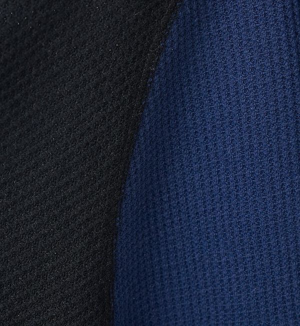 ABAHOUSE「【JEMORGAN /ジェーイーモーガン 】ワッフルラグランスリーブ７分袖Tシャ」|Tシャツ・カットソー|
