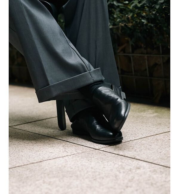 alfredoBANNISTER「【再入荷】ソフトレザー ドレープ シューズ」|スニーカー|