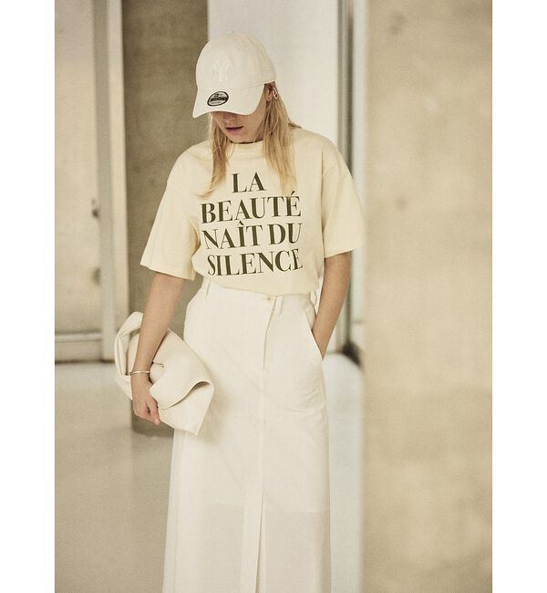 Rouge vif「バックフォト グラフィックロゴTシャツ」|Tシャツ・カットソー|