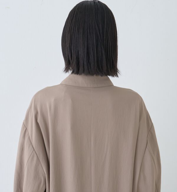 Rouge vif「【2サイズ展開】ステンカラーロングコート」|ステンカラーコート|