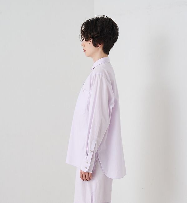 Rouge vif「【セットアップ対応】コットン胸ポケット付きシャツ」|シャツ・ブラウス|