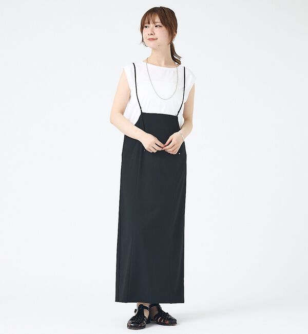 Rouge vif「【2点セット / 細見え / 一部店舗 / WEB限定】フレンチスリーブTシャツ」|スカート|