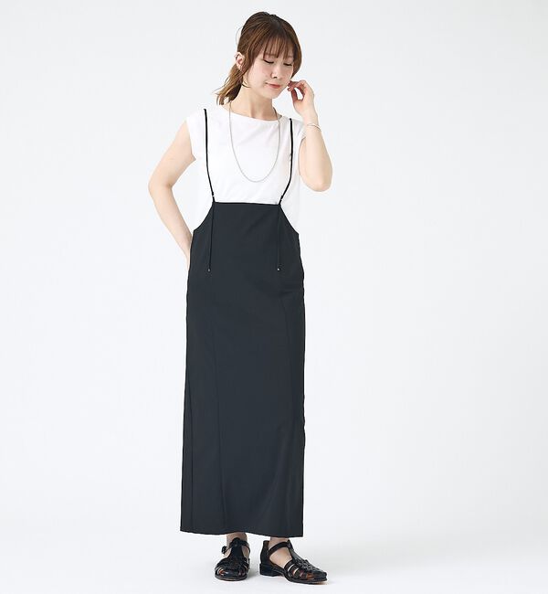 Rouge vif「【2点セット / 細見え / 一部店舗 / WEB限定】フレンチスリーブTシャツ」|スカート|