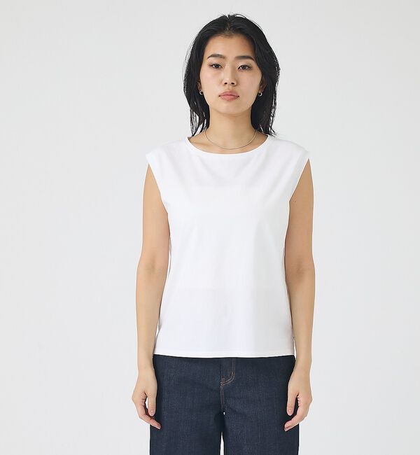 Rouge vif「【2点セット / 細見え / 一部店舗 / WEB限定】フレンチスリーブTシャツ」|スカート|