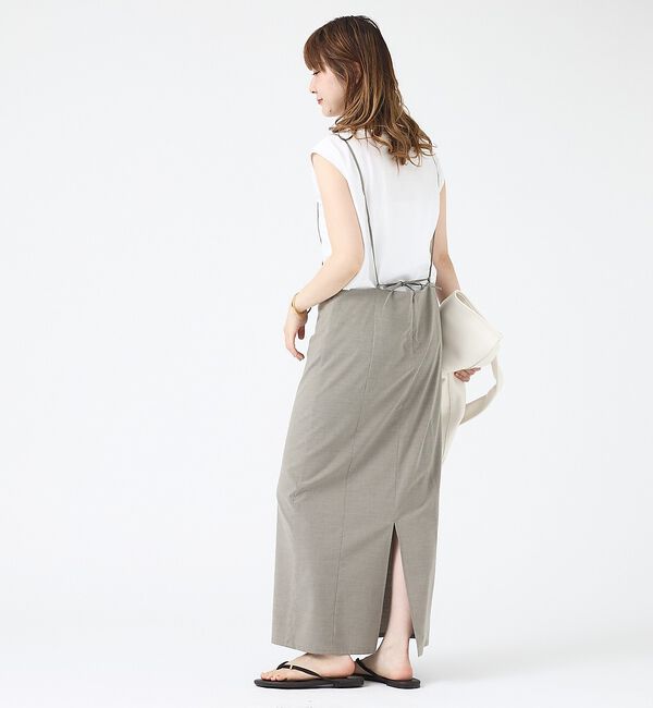 Rouge vif「【2点セット / 細見え / 一部店舗 / WEB限定】フレンチスリーブTシャツ」|スカート|
