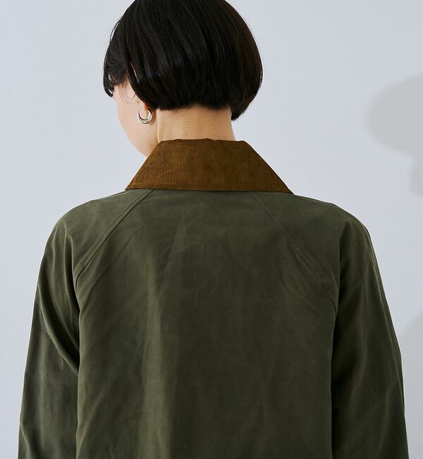 Rouge vif「【Barbour/バブアー】 シャワープルーフショート丈ジャケット / ブルゾン」|ブルゾン・スタジャン|