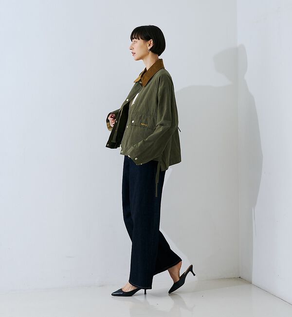 Rouge vif「【Barbour/バブアー】 シャワープルーフショート丈ジャケット / ブルゾン」|ブルゾン・スタジャン|