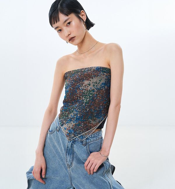 NOMINE「メロー シアー スカーフ」|バンダナ・スカーフ|