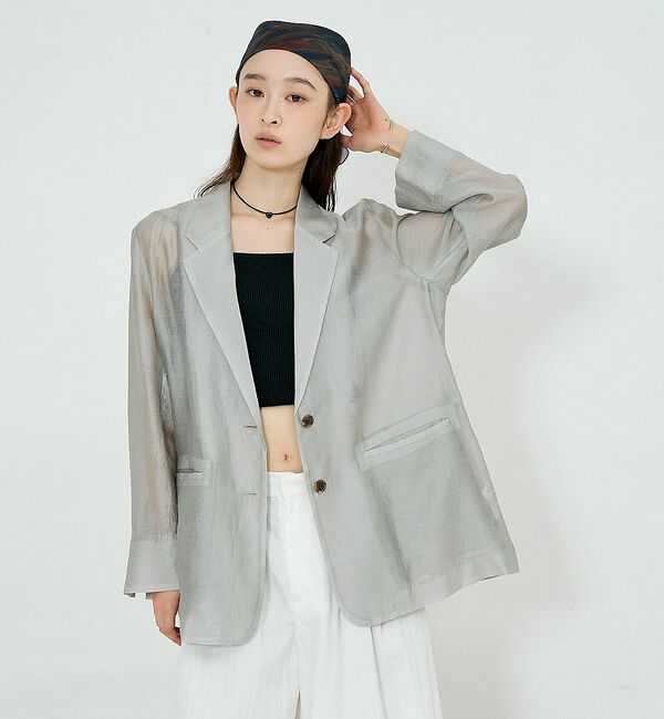NOMINE「メロー シアー スカーフ」|バンダナ・スカーフ|