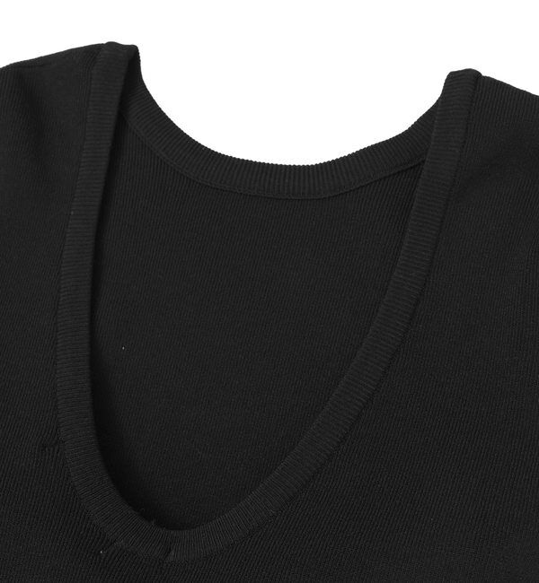 SOFFITTO「【NICENICE MOMENT/ナイスナイスモーメント】バックオープントップス」|Tシャツ・カットソー|