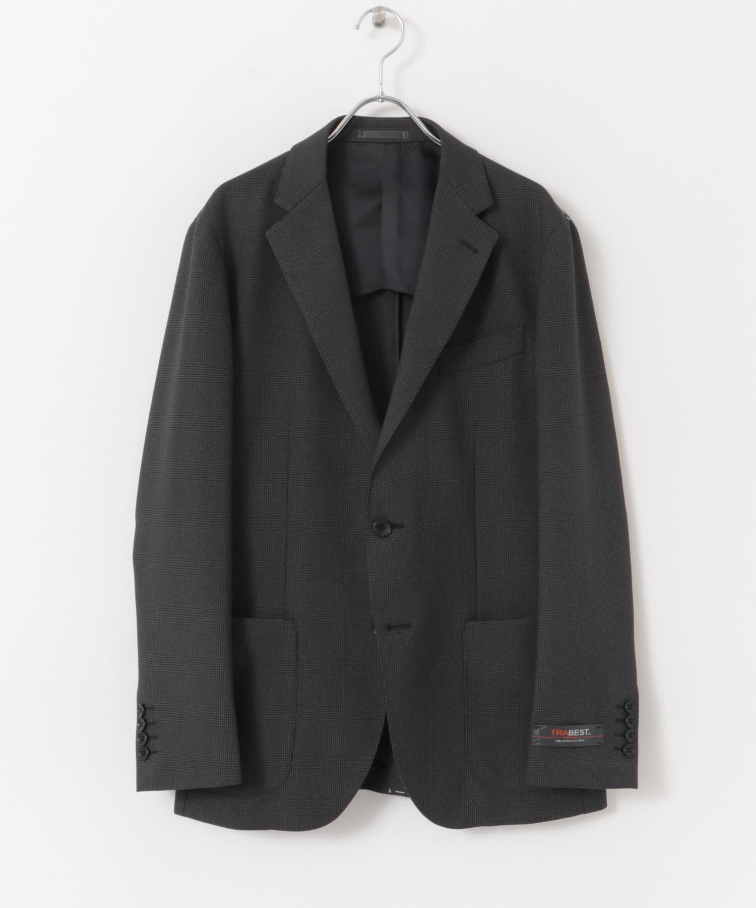 URBAN RESEARCH DOORS「『洗濯可/防シワ』LIFE STYLE TAILOR　TRABESTグレンチェックジャケット」|その他|