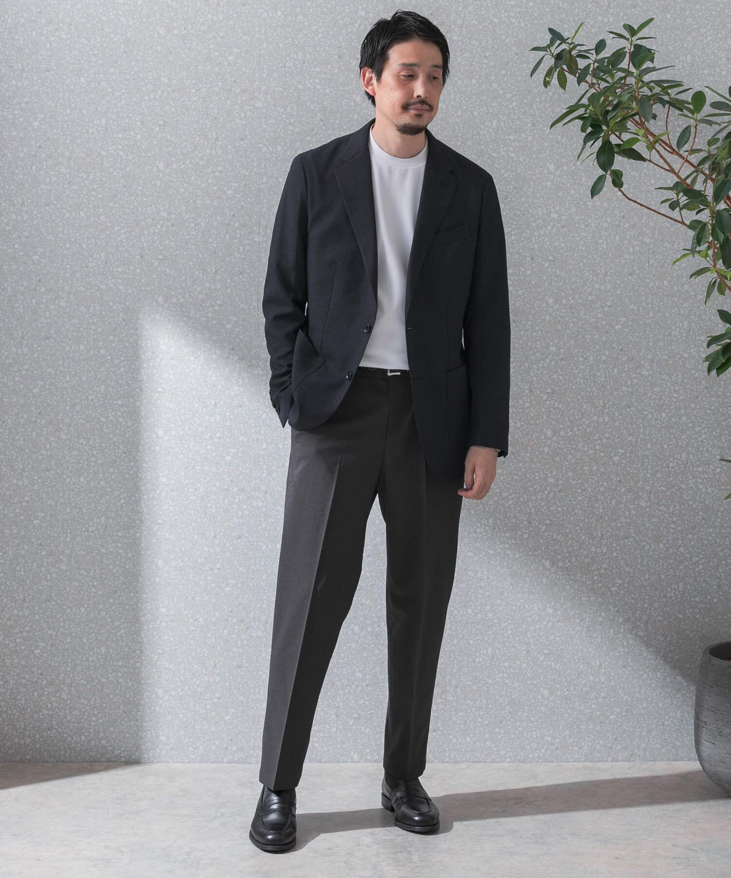 URBAN RESEARCH DOORS「『洗濯可/防シワ』LIFE STYLE TAILOR　TRABESTグレンチェックジャケット」|その他|