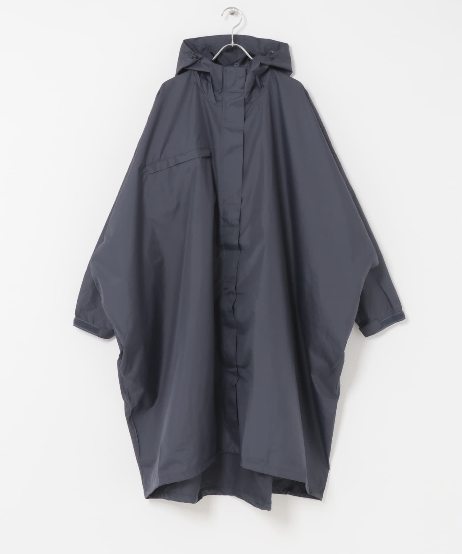 SMELLY「『WEB限定』because　Mods Poncho」|ポンチョ・ケープ|ネイビー