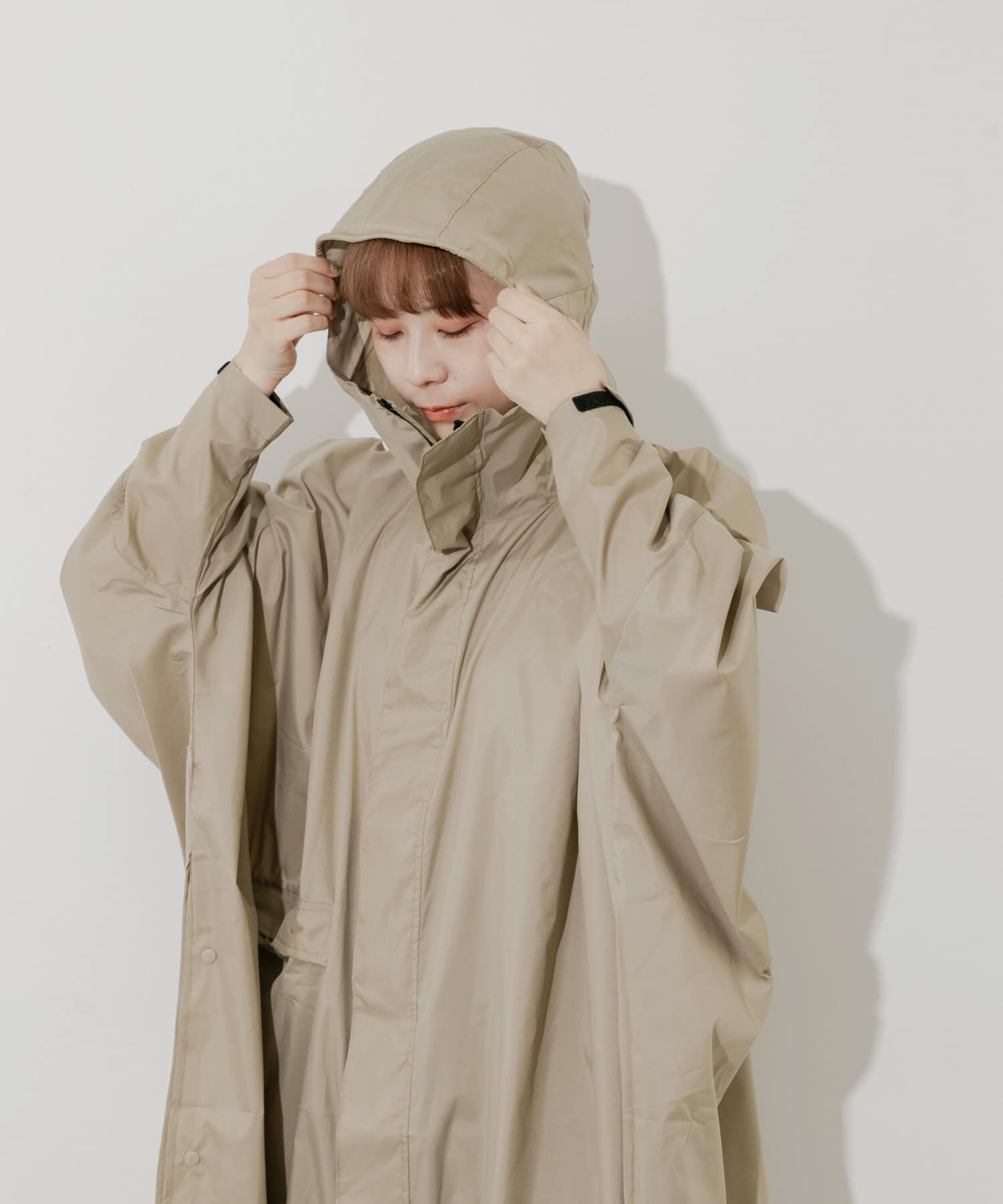 SMELLY「w.p.c　ユニセックス ウォーターリペレントポンチョ」|ポンチョ・ケープ|