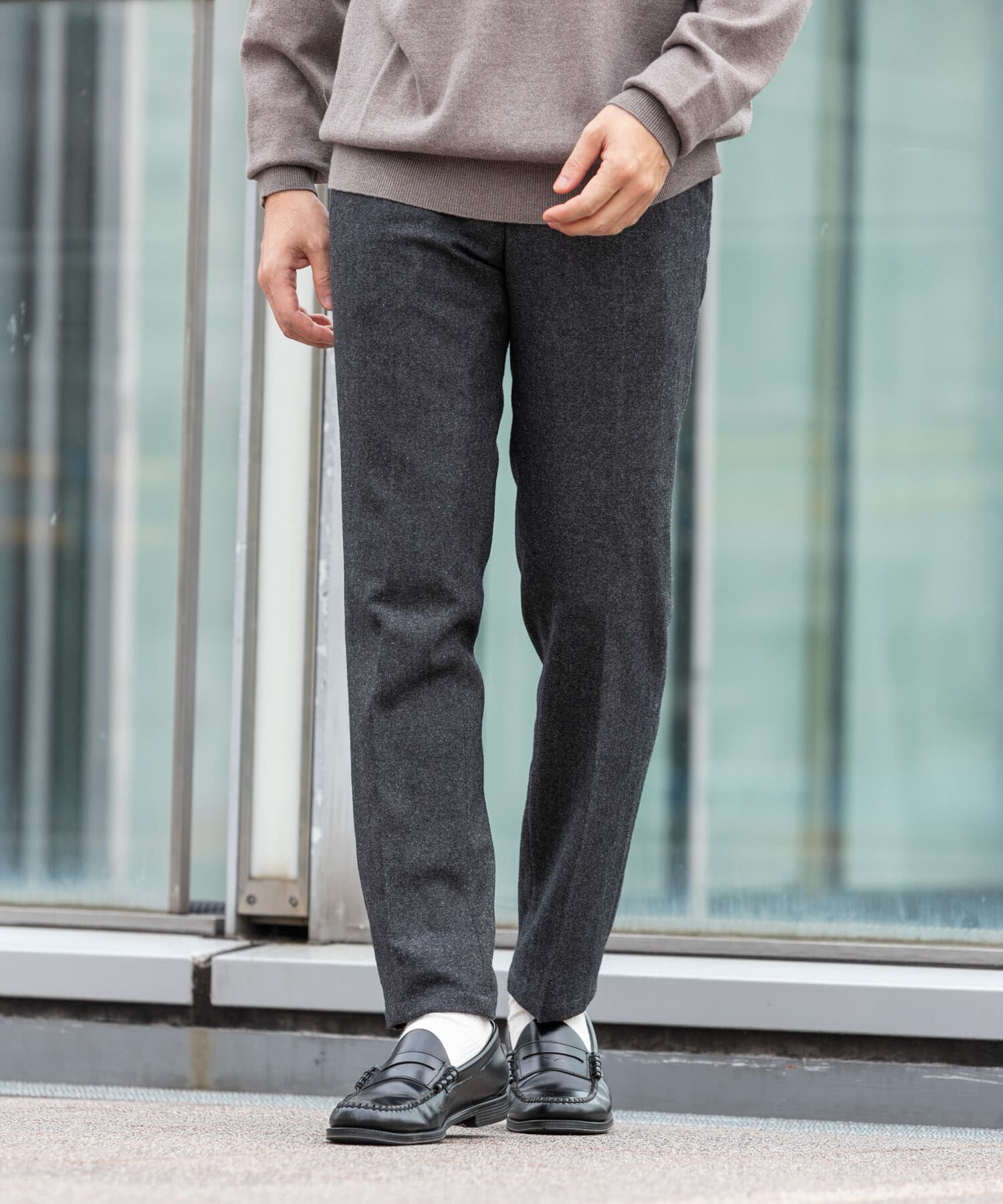 URBAN RESEARCH ROSSO「『XLサイズあり』ウールツイードテーパードパンツ」|その他|
