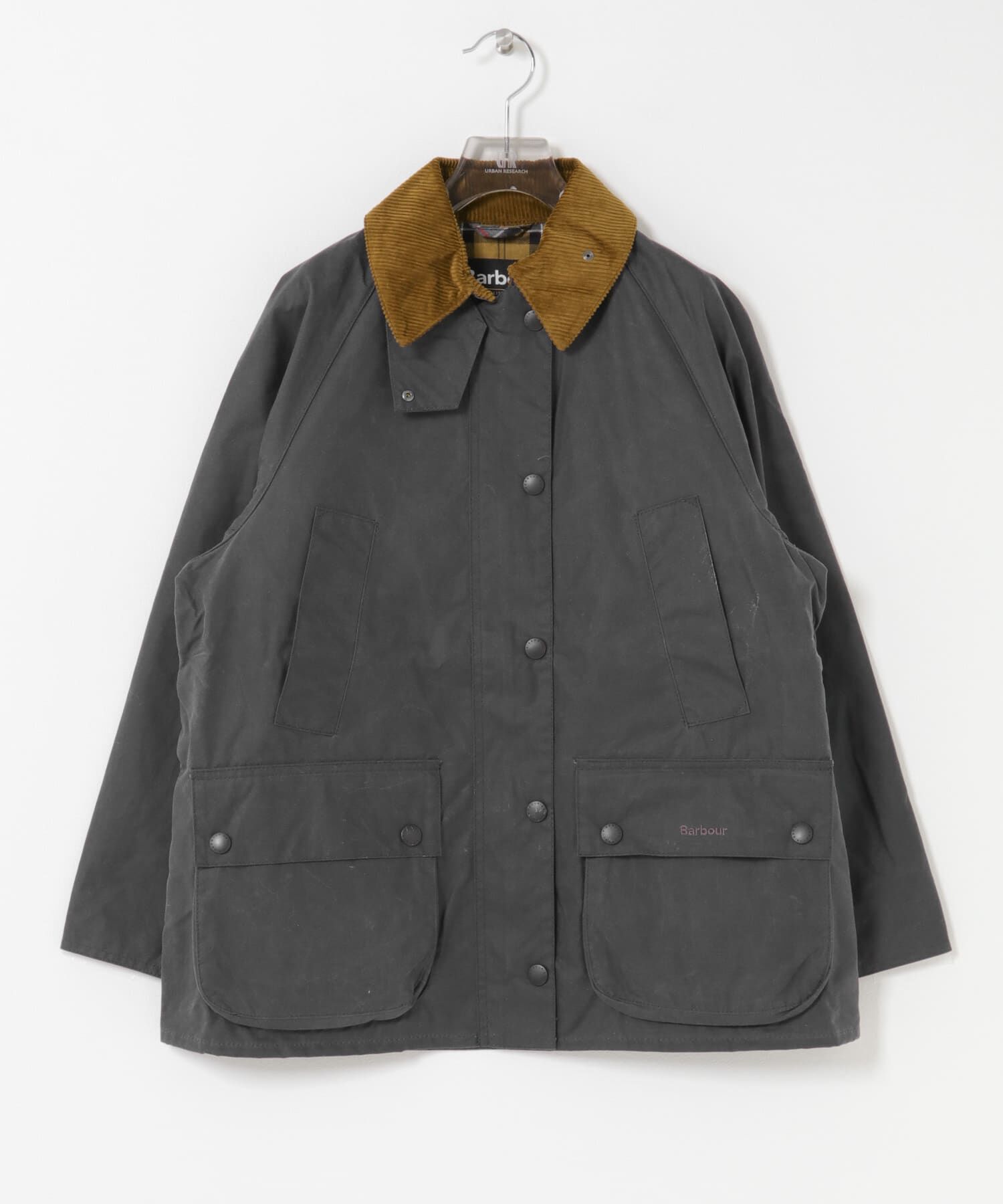 URBAN RESEARCH「Barbour　bedale wax jacket」|ノーカラーコート|