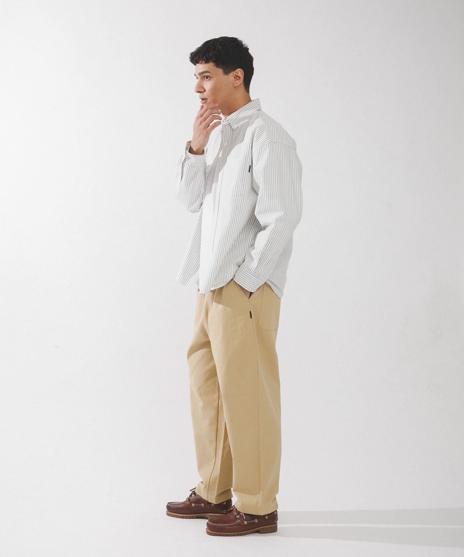 Sonny Label 「抗菌オックスボタンダウンオーバーシャツ」|シャツ・ブラウス|