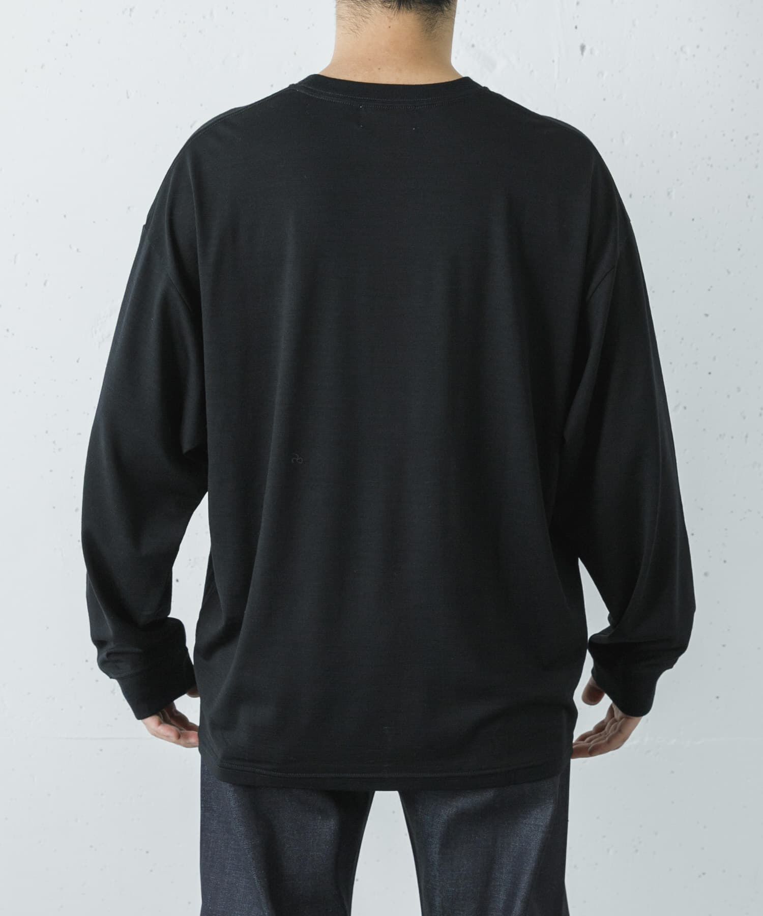 URBAN RESEARCH「『洗濯可』new basic　WASHABLE MERINO WOOL LONG-SLEEVE」|Tシャツ・カットソー|