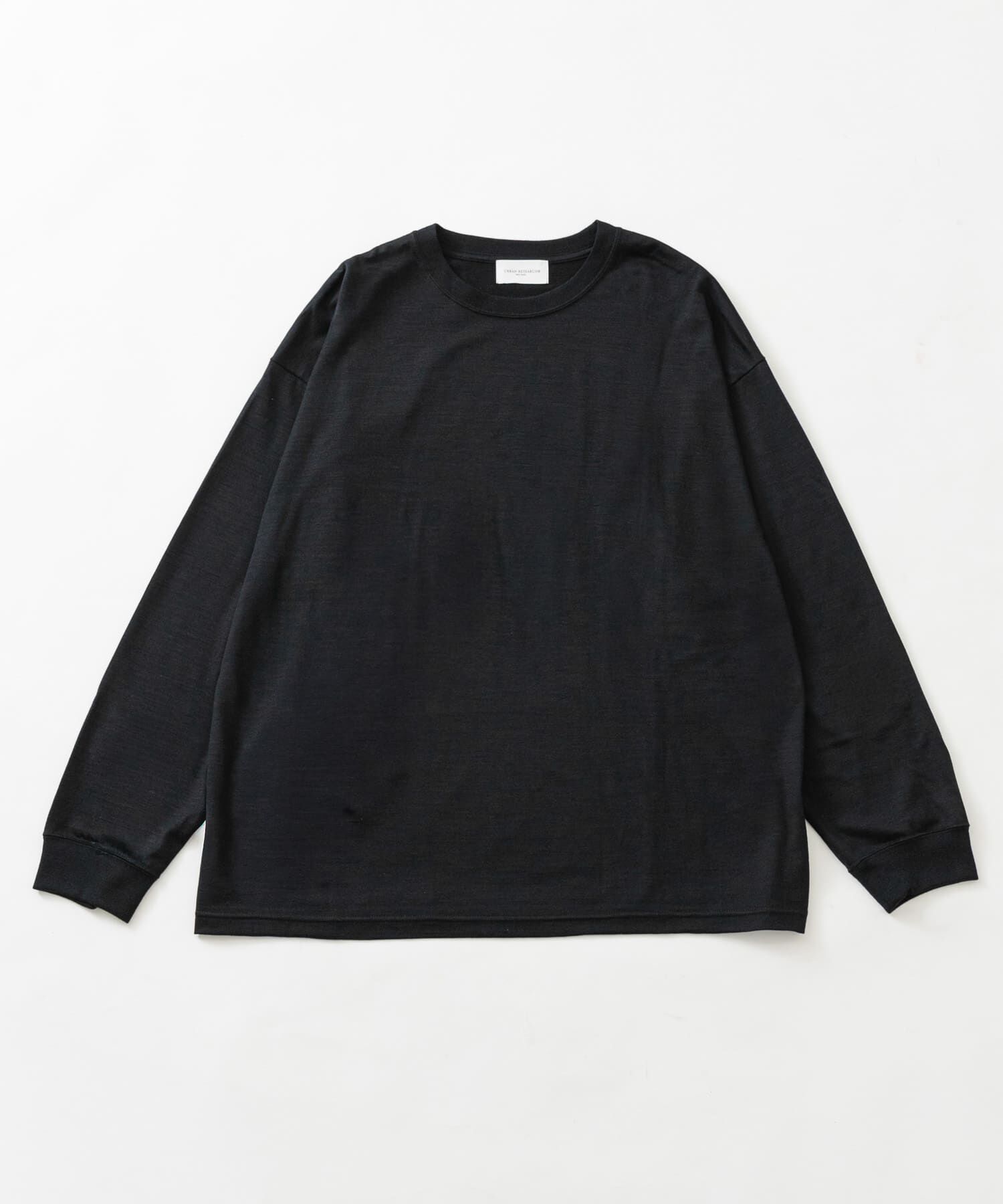 URBAN RESEARCH「『洗濯可』new basic　WASHABLE MERINO WOOL LONG-SLEEVE」|Tシャツ・カットソー|ネイビー