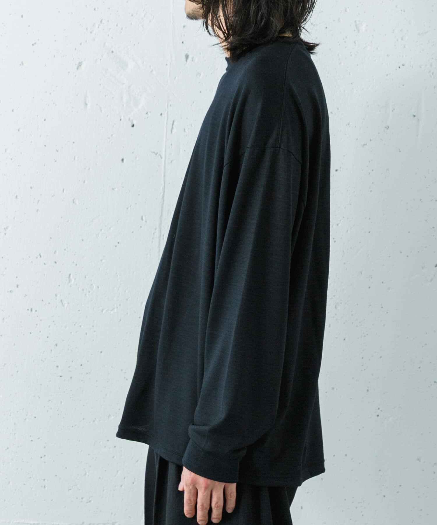 URBAN RESEARCH「『洗濯可』new basic　WASHABLE MERINO WOOL LONG-SLEEVE」|Tシャツ・カットソー|
