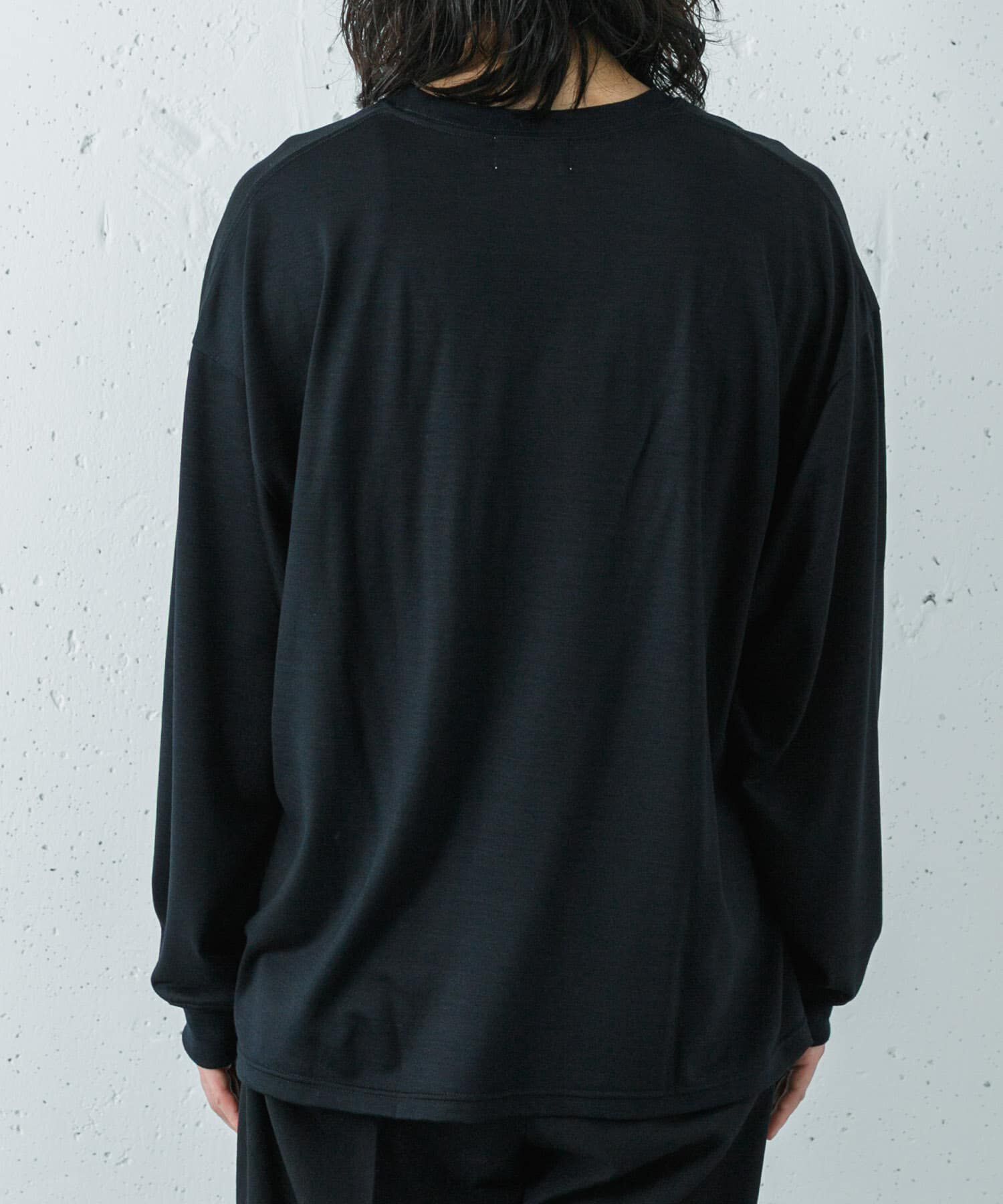 URBAN RESEARCH「『洗濯可』new basic　WASHABLE MERINO WOOL LONG-SLEEVE」|Tシャツ・カットソー|
