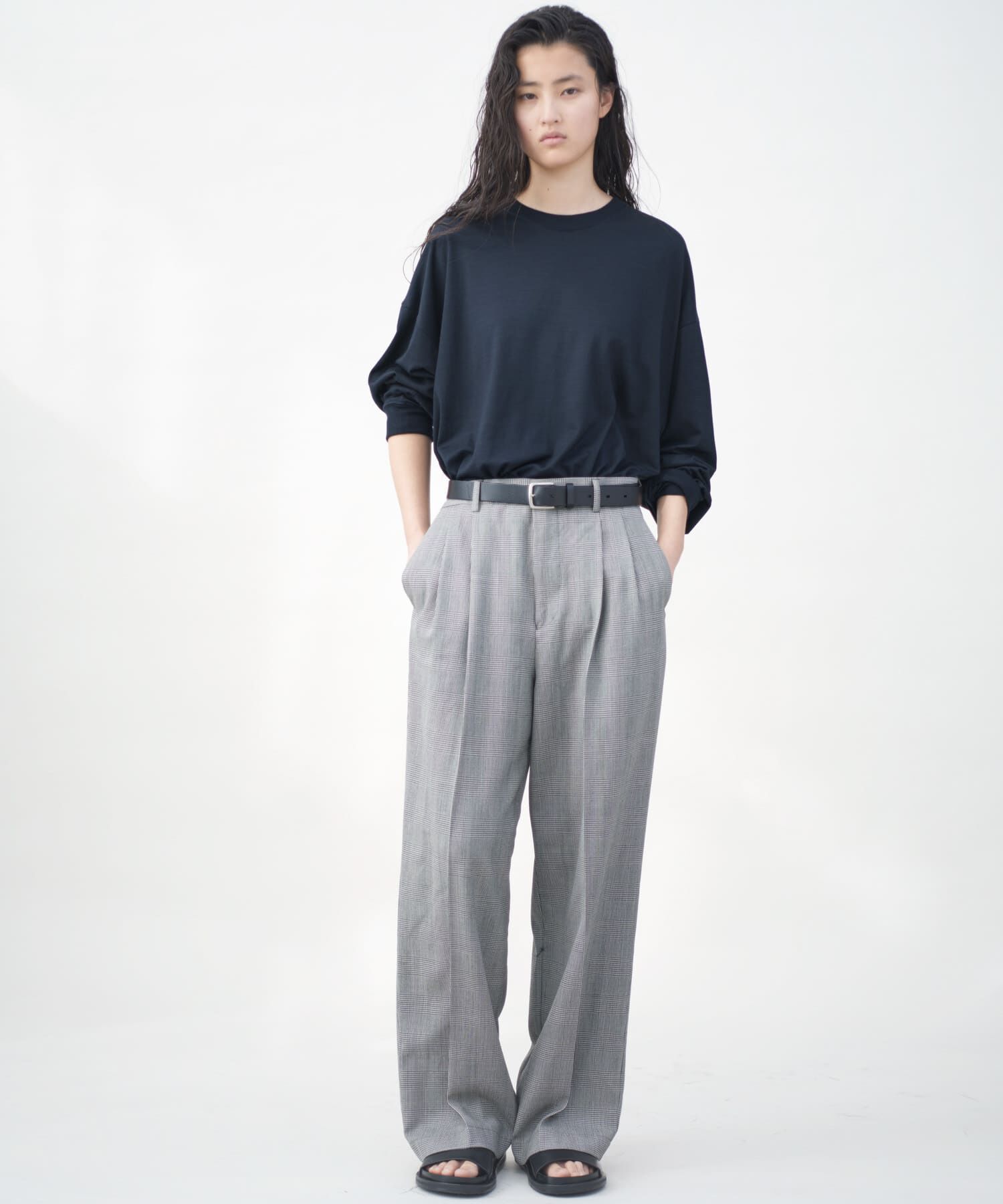 URBAN RESEARCH「『洗濯可』new basic　WASHABLE MERINO WOOL LONG-SLEEVE」|Tシャツ・カットソー|