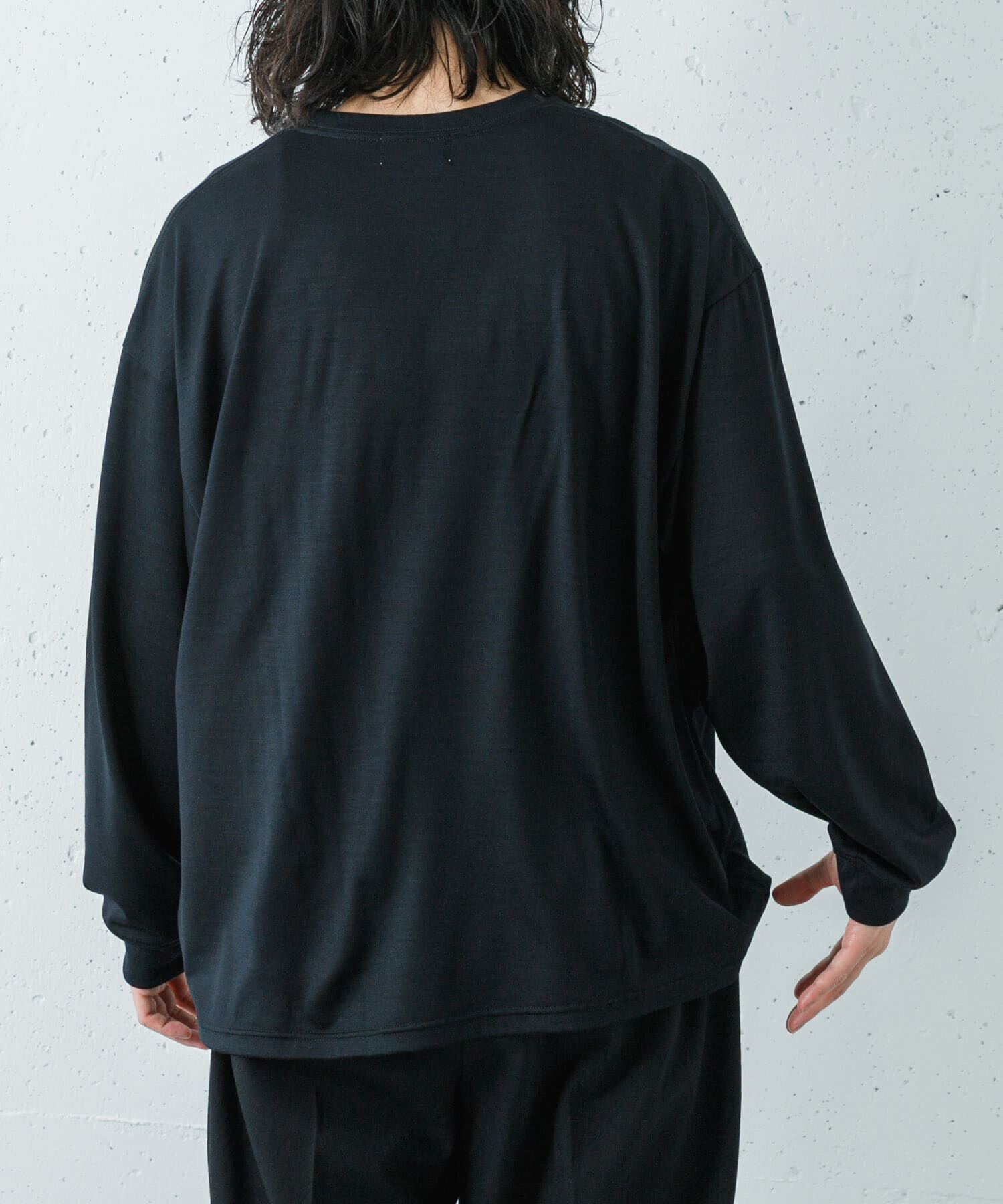 URBAN RESEARCH「『洗濯可』new basic　WASHABLE MERINO WOOL LONG-SLEEVE」|Tシャツ・カットソー|