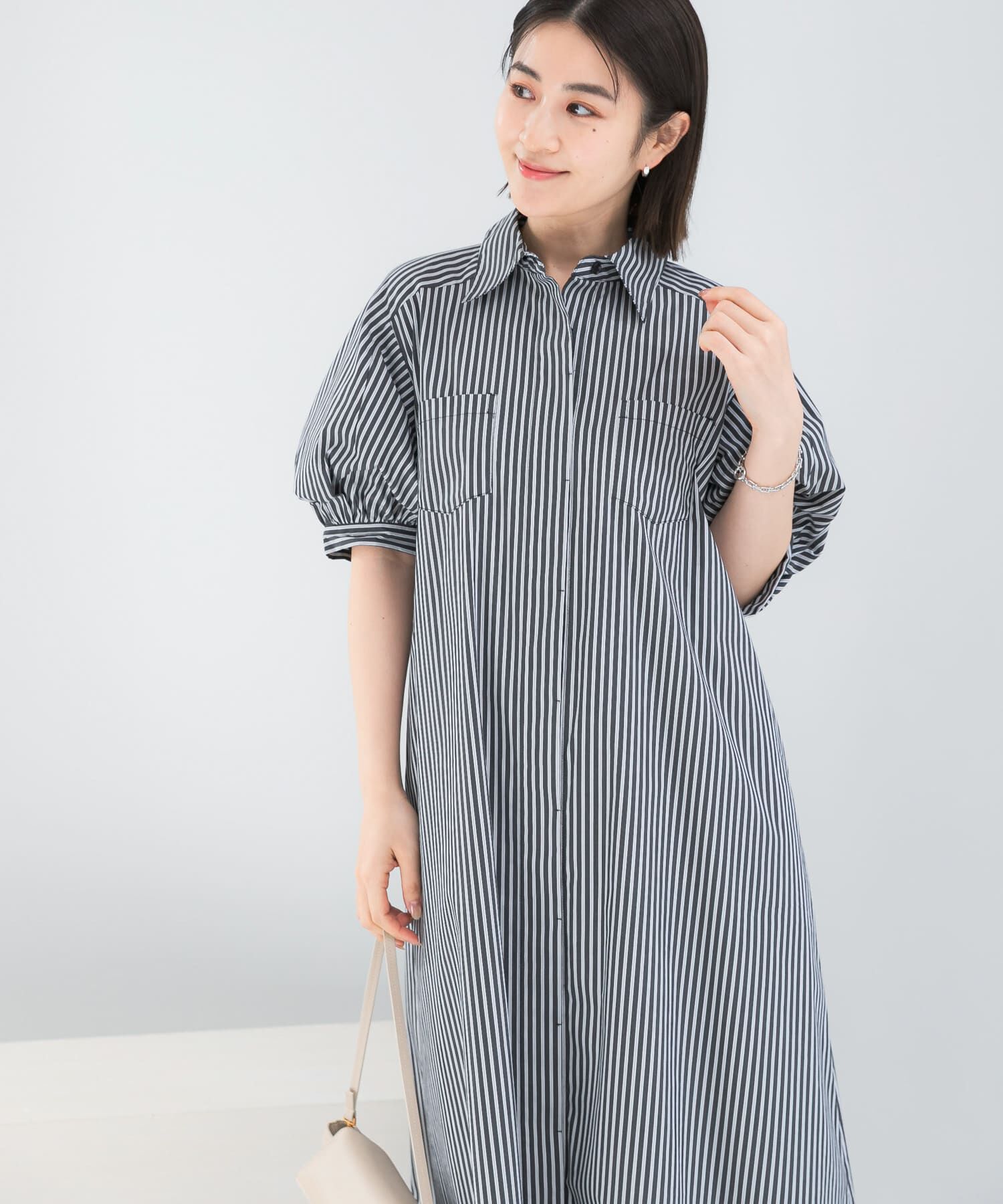 URBAN RESEARCH ROSSO「『別注』ELENDEEK&times;ROSSO　RELAXY SHIRT ONE-PIECE」|ワンピース|