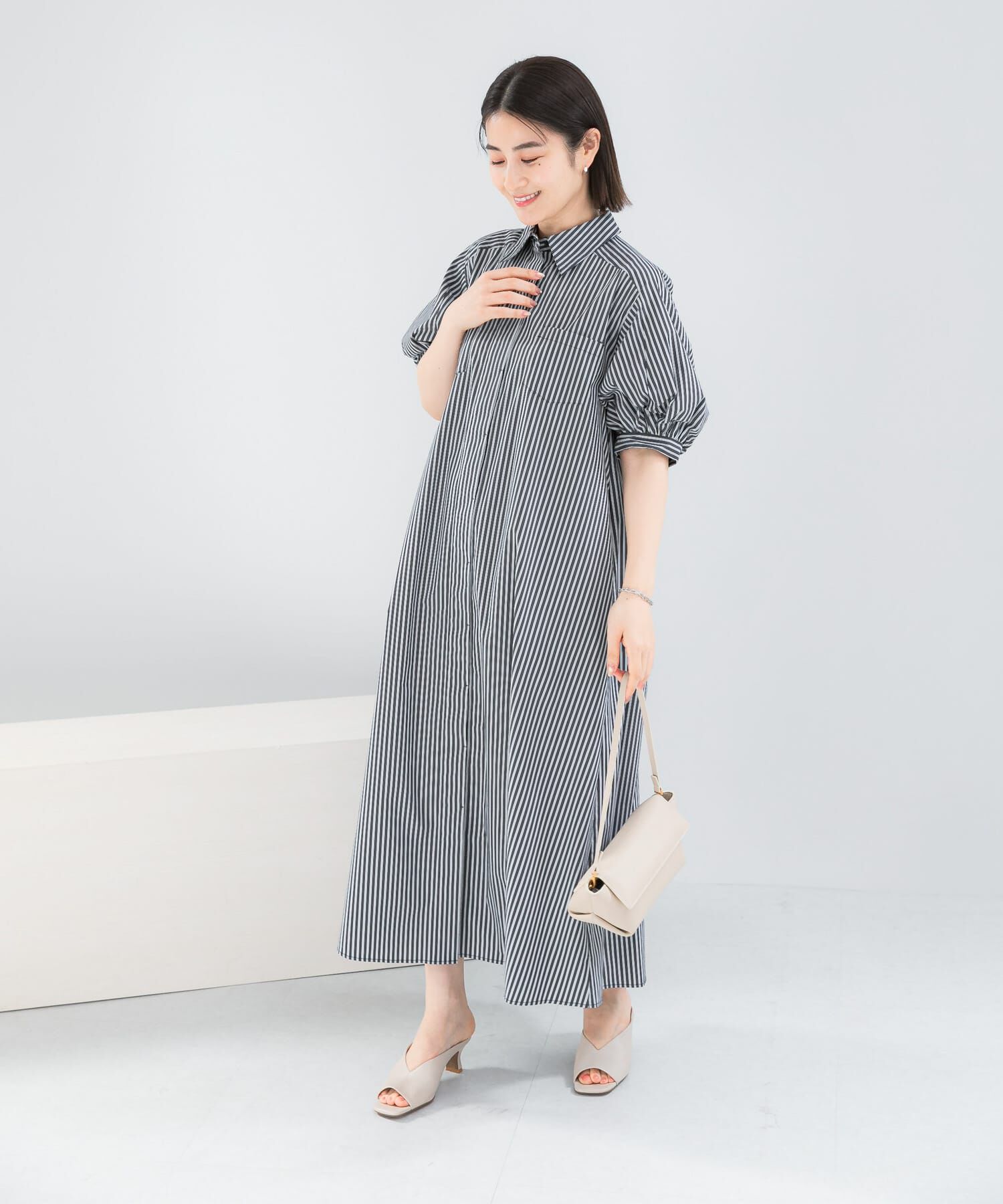 URBAN RESEARCH ROSSO「『別注』ELENDEEK&times;ROSSO　RELAXY SHIRT ONE-PIECE」|ワンピース|