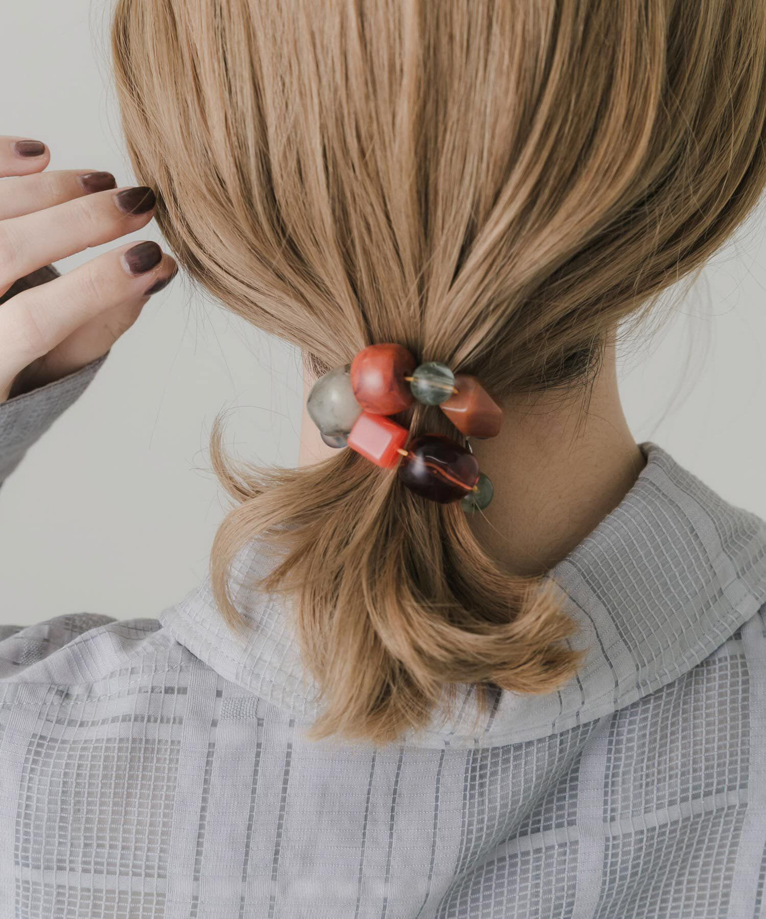 SMELLY「ボリュームモチーフヘアポニー」|ヘアゴム・シュシュ|