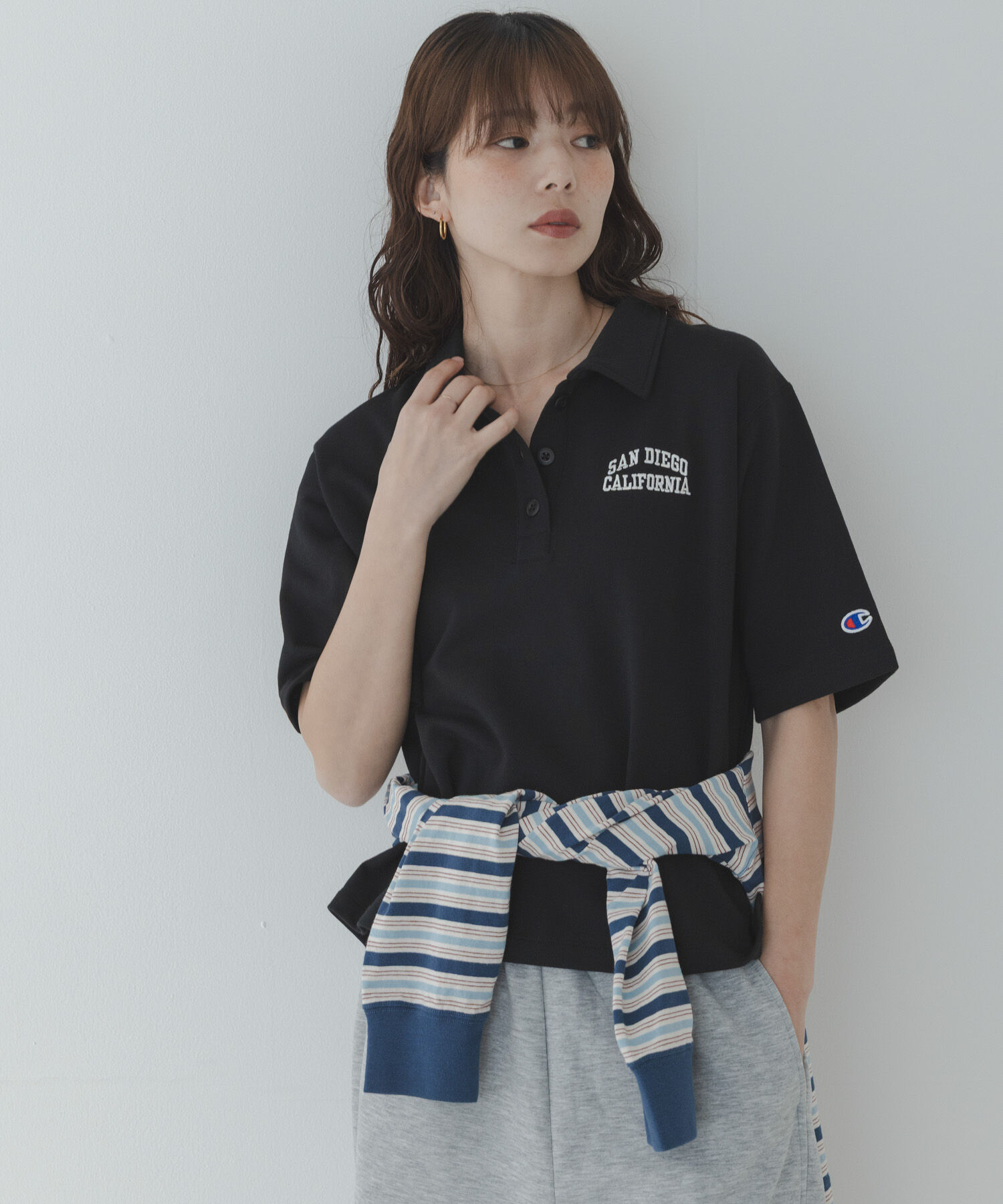 Sonny Label 「『別注』CHAMPION&times;Sonny Label　ポロシャツ」|スウェット・ジャージ|