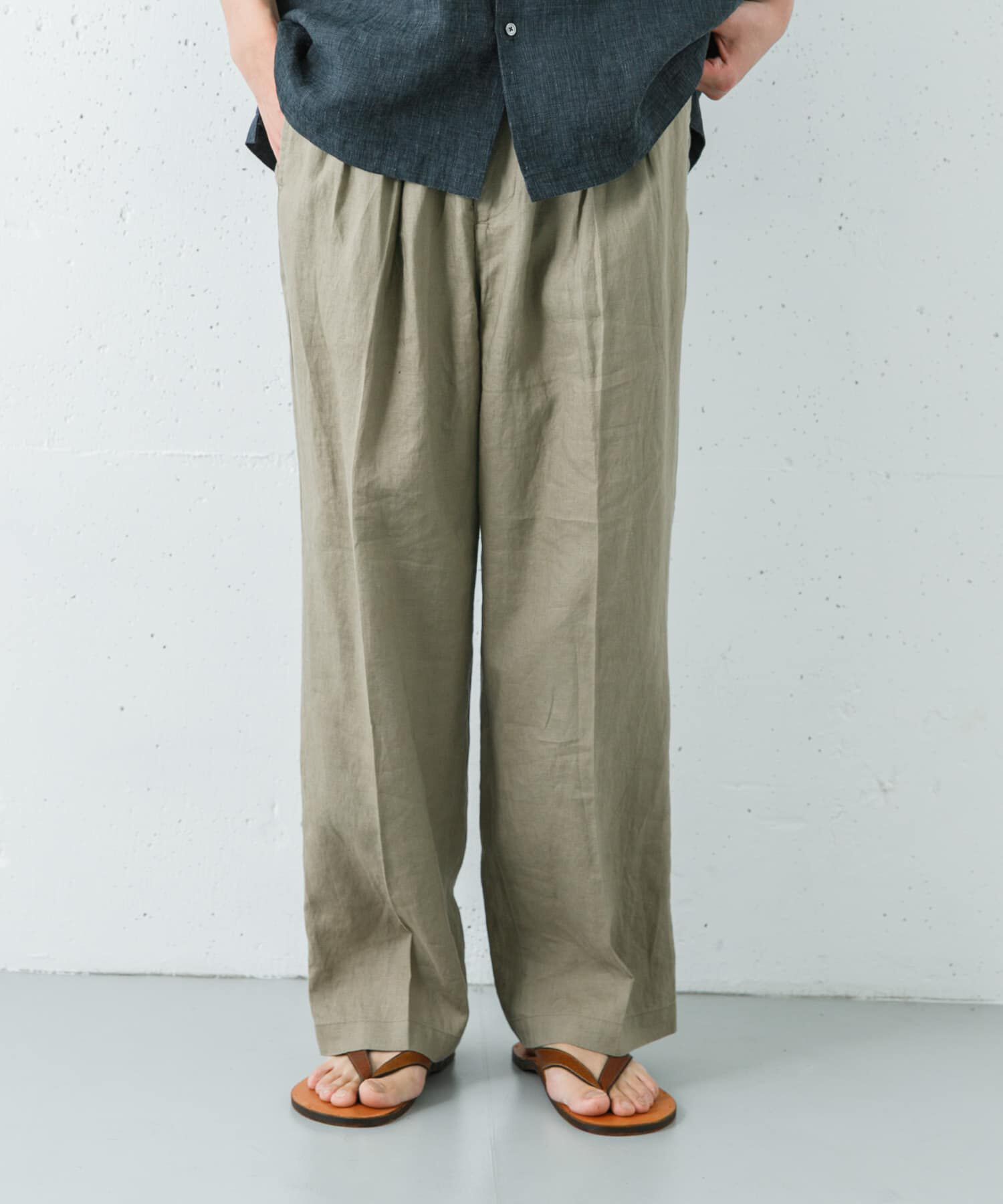 URBAN RESEARCH「LINEN WIDE EASY PANTS」|その他|