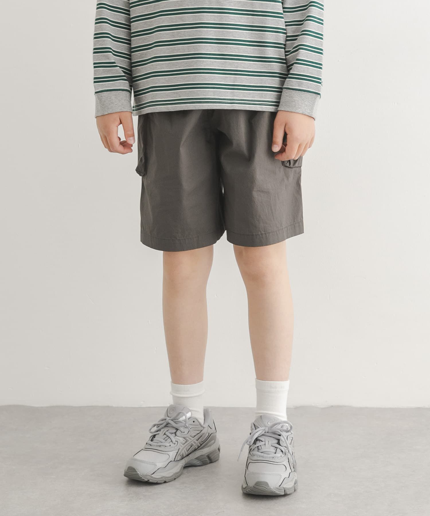 URBAN RESEARCH DOORS「『150サイズ』速乾サイドポケットショーツ(KIDS)」|その他|チャコールグレー