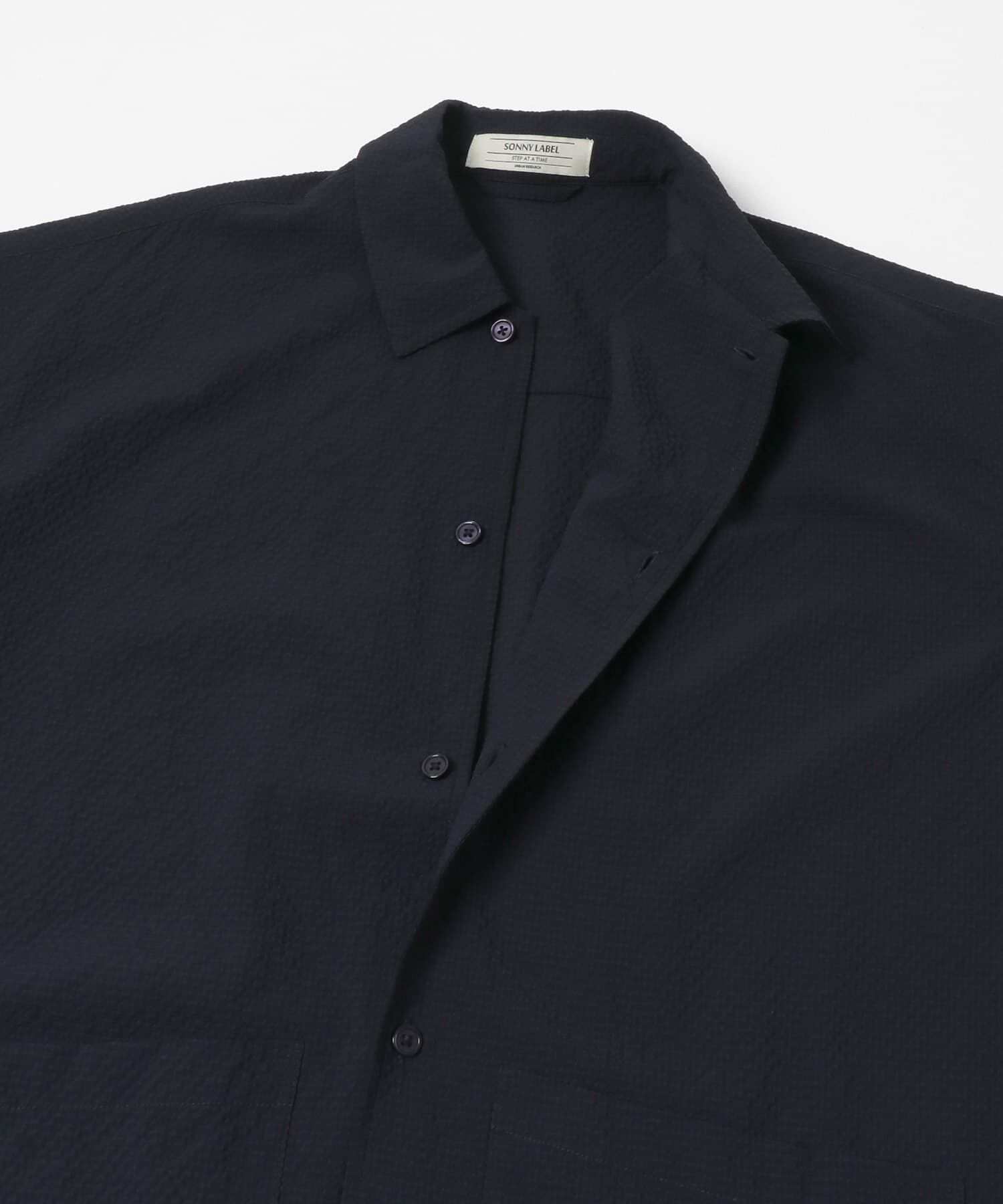 Sonny Label 「シアサッカーショートスリーブコーチシャツ」|シャツ・ブラウス|