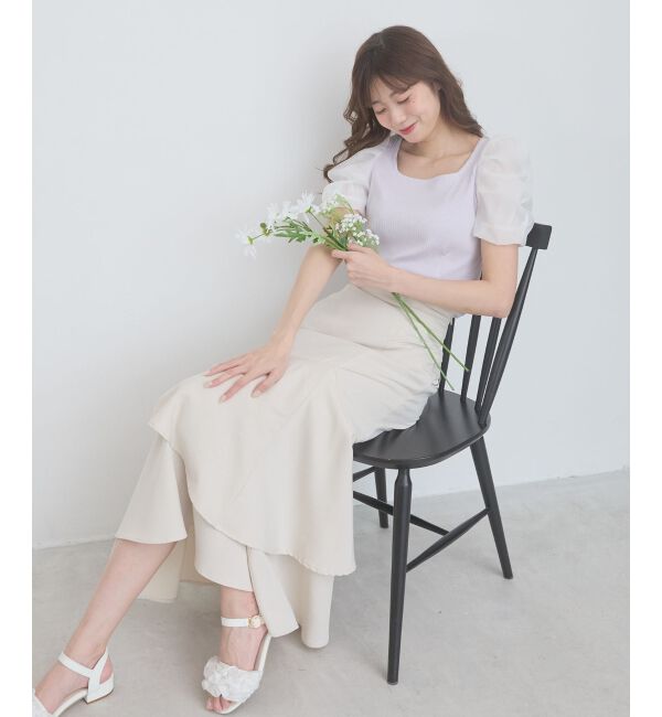 「シアースリーブトップス」|Tシャツ・カットソー|