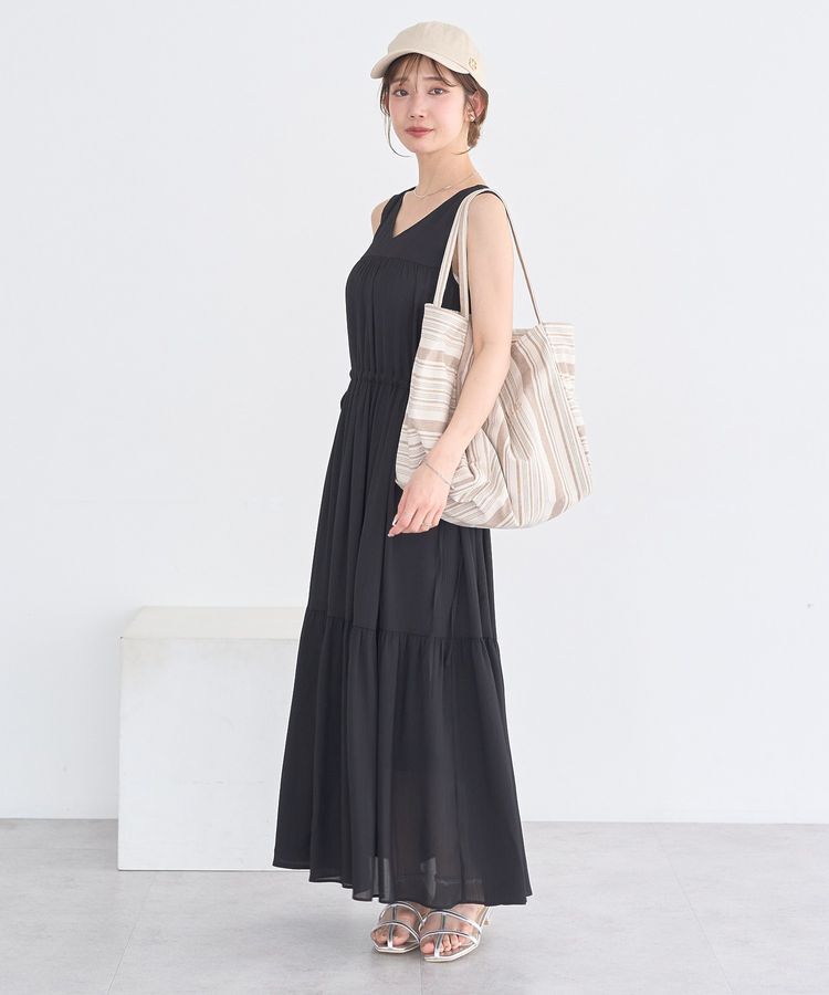 earth music&ecology「アソートティアードワンピース」|ワンピース|