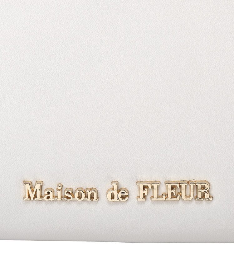 Maison de FLEUR「ねこフェイクファーバッグ」|ハンドバッグ|