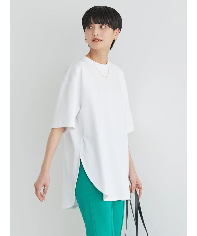 AMERICAN HOLIC「抗菌防臭　Daily!　裾ラウンドカットチュニック①」|チュニック|