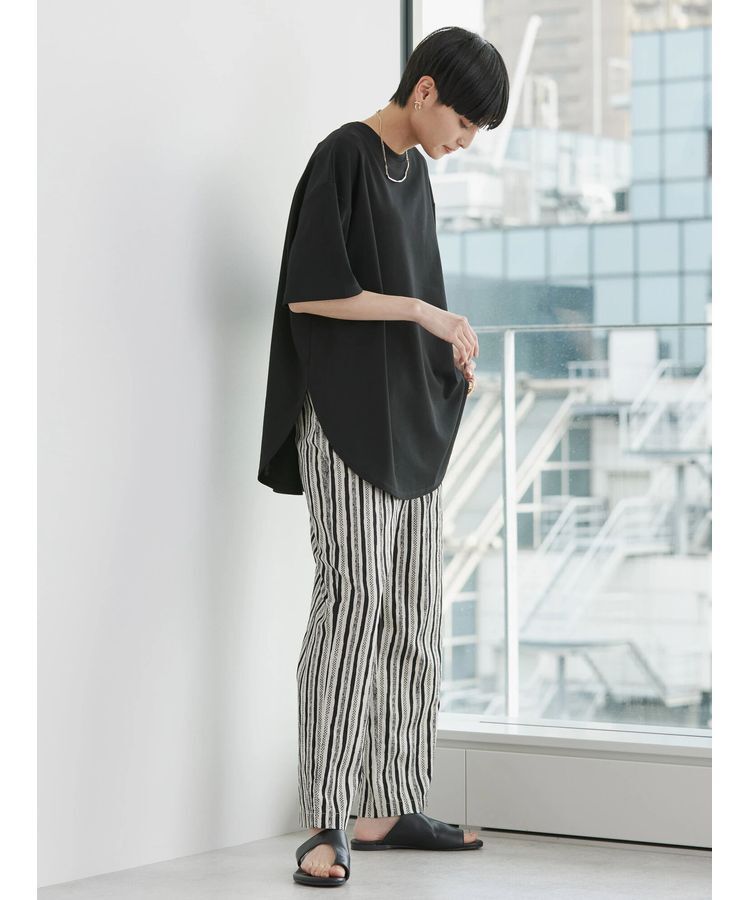 AMERICAN HOLIC「抗菌防臭　Daily!　裾ラウンドカットチュニック①」|チュニック|