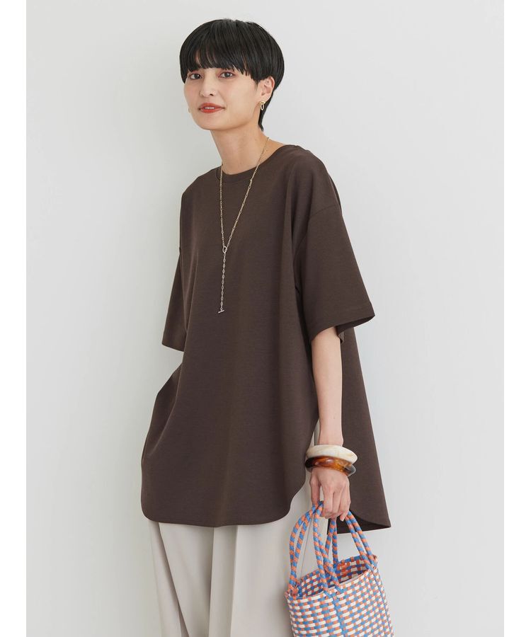AMERICAN HOLIC「抗菌防臭　Daily!　裾ラウンドカットチュニック①」|チュニック|