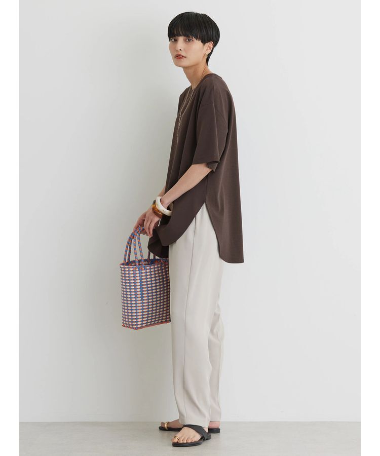 AMERICAN HOLIC「抗菌防臭　Daily!　裾ラウンドカットチュニック①」|チュニック|