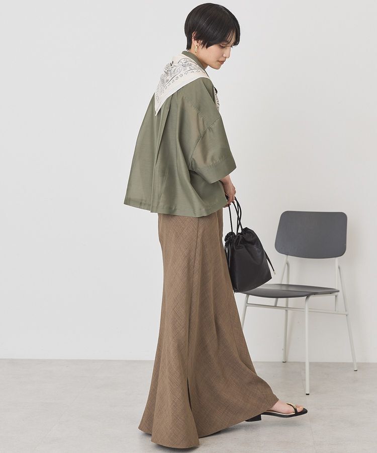 AMERICAN HOLIC「【WEB限定】Wポケットシアー半袖シャツ」|シャツ・ブラウス|