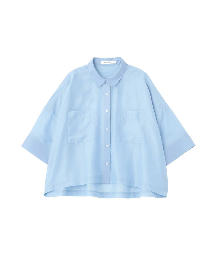 AMERICAN HOLIC「【WEB限定】Wポケットシアー半袖シャツ」|シャツ・ブラウス|